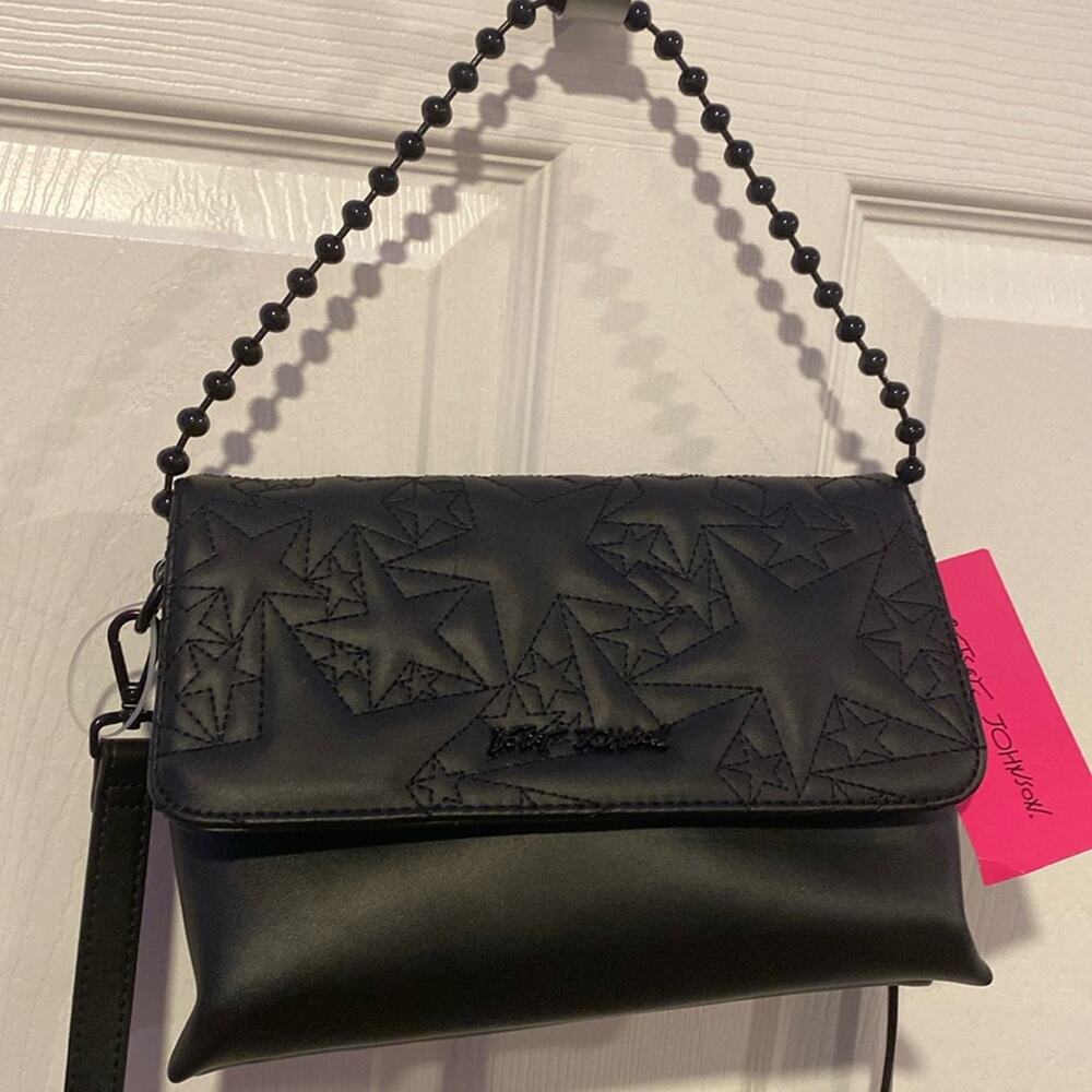 BNWT Betsey Johnson Star Quilted Crossbody Bag XOLUCIA